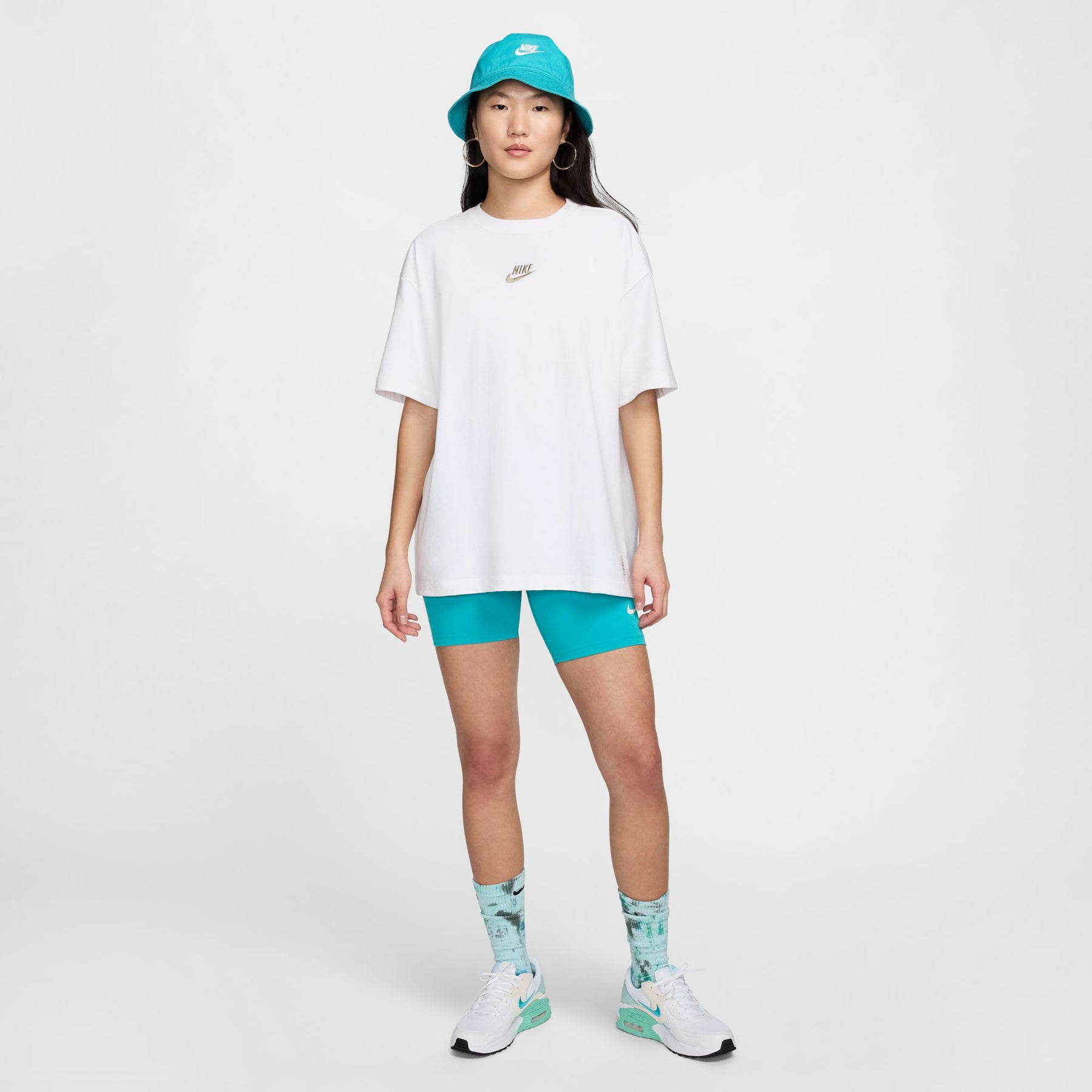 Áo Tay Ngắn Thể Thao Nữ Nike Oversized