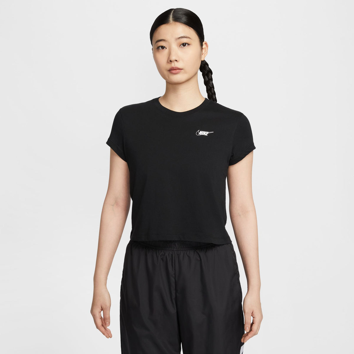Áo Tay Ngắn Thể Thao Thời Trang Nữ Nike As W Nsw Club Ss Tee Hbr Md