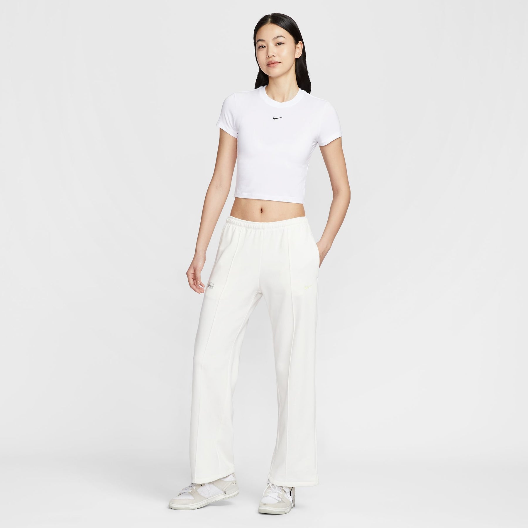 Áo Tay Ngắn Thể Thao Thời Trang Nữ Nike As W Nsw Nk Chll Knt Crp