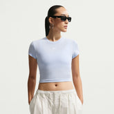 Áo Tay Ngắn Thể Thao Thời Trang Nữ Nike As W Nsw Nk Chll Knt Crp