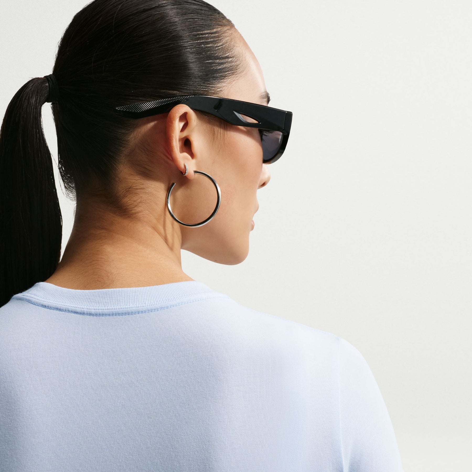 Áo Tay Ngắn Thể Thao Thời Trang Nữ Nike As W Nsw Nk Chll Knt Crp