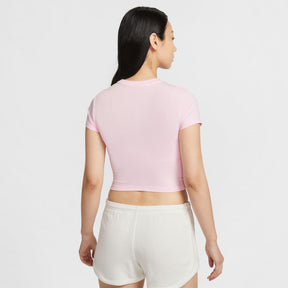 Áo Tay Ngắn Thể Thao Thời Trang Nữ Nike As W Nsw Nk Chll Knt Crp