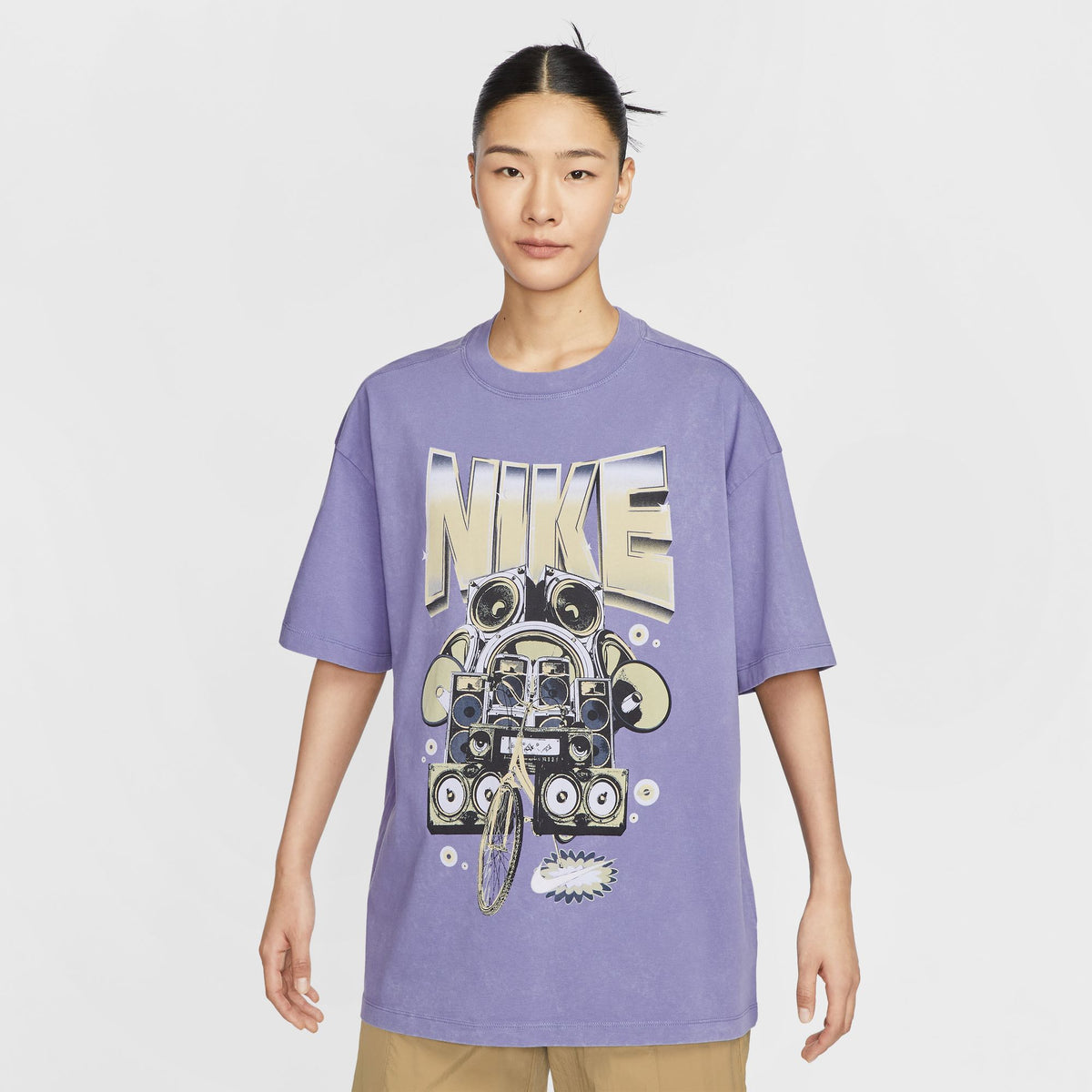 Áo Tay Ngắn Thể Thao Thời Trang Nữ Nike As W Nsw Os Ss Tee Fvl