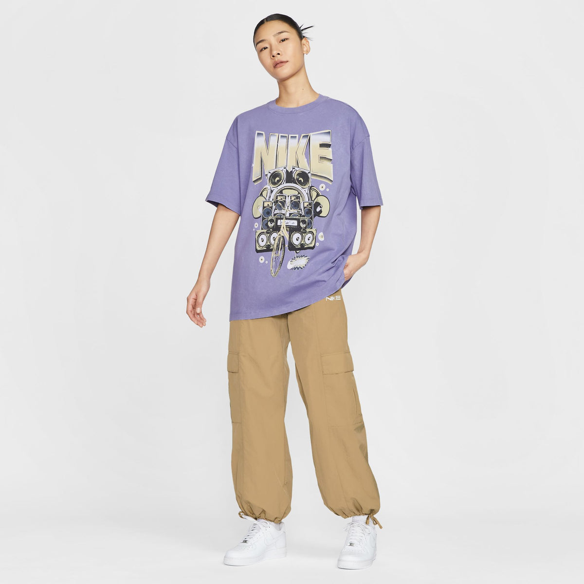 Áo Tay Ngắn Thể Thao Thời Trang Nữ Nike As W Nsw Os Ss Tee Fvl