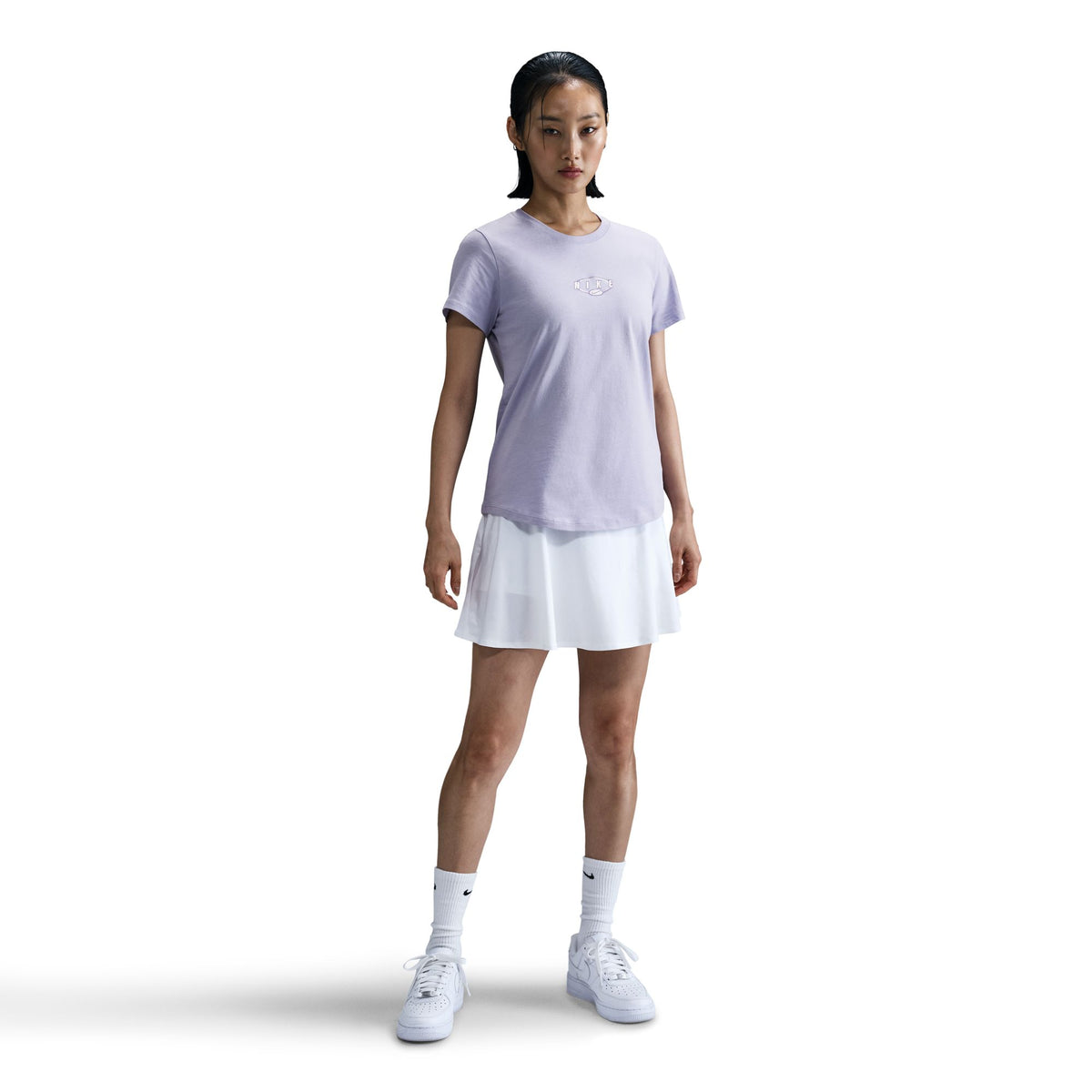 Áo Tay Ngắn Thể Thao Thời Trang Nữ Nike As W Nsw Club Ss Tee Grx
