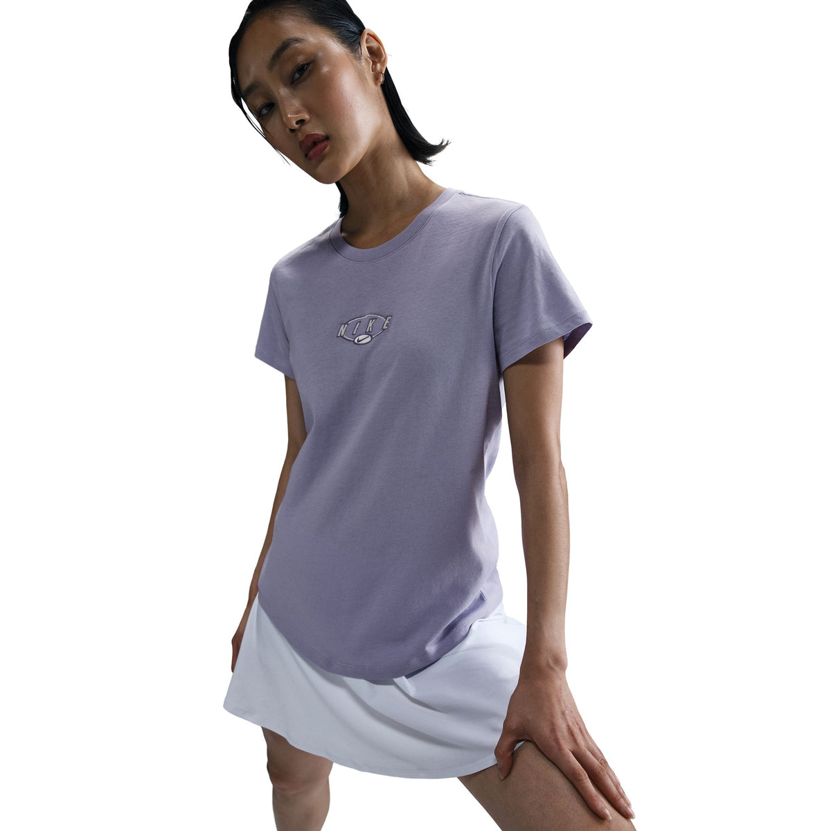 Áo Tay Ngắn Thể Thao Thời Trang Nữ Nike As W Nsw Club Ss Tee Grx