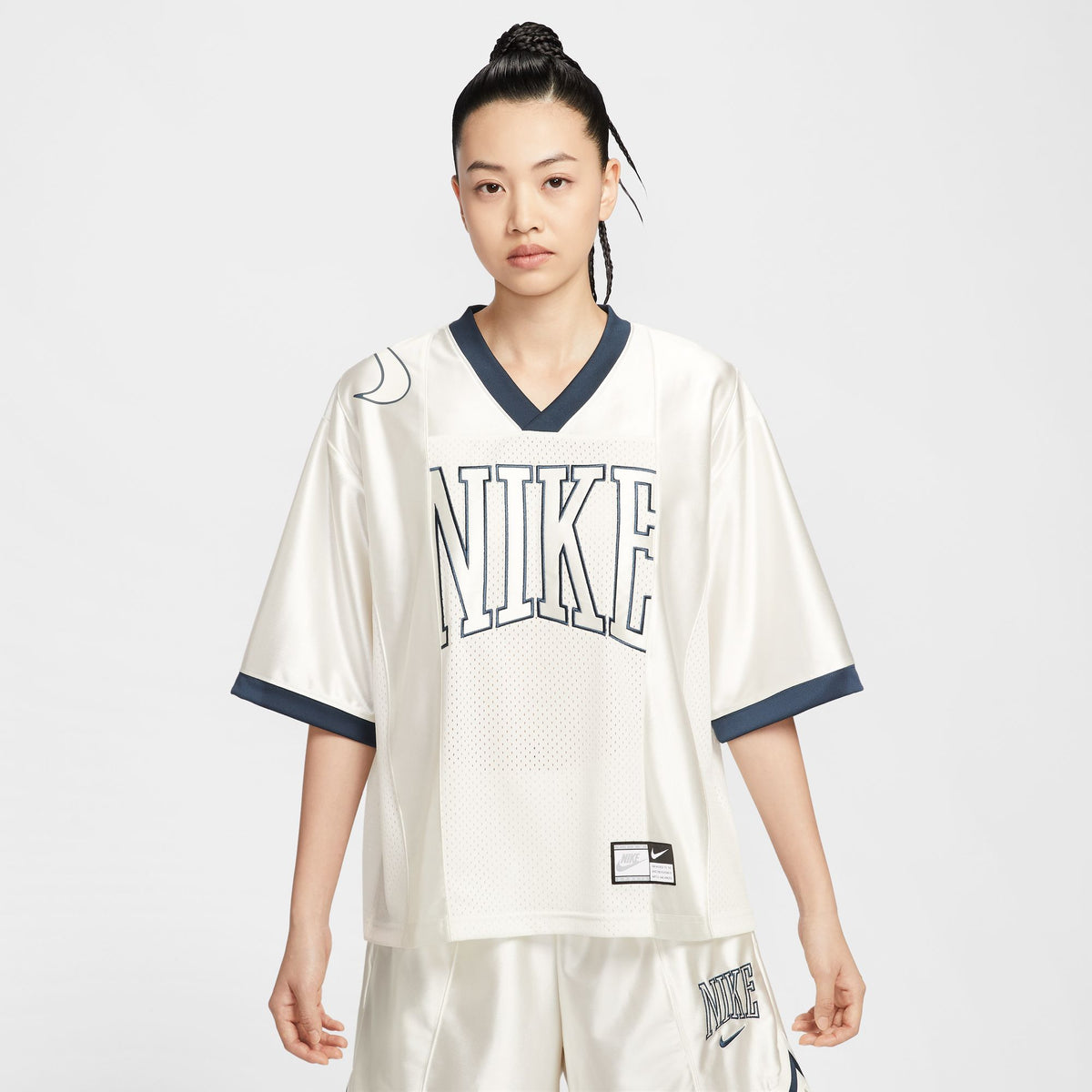 Áo Tay Ngắn Thể Thao Thời Trang Nữ Nike As W Nsw Street Ss Gx Jrsy Top