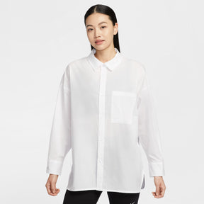 Áo Tay Dài Thể Thao Thời Trang Nữ Nike As W Nsw Nk Chll Ppln Ls Btn T