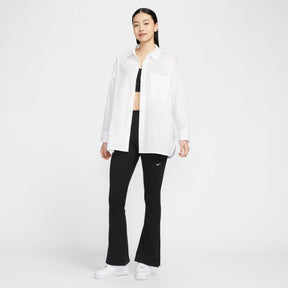 Áo Tay Dài Thể Thao Thời Trang Nữ Nike As W Nsw Nk Chll Ppln Ls Btn T