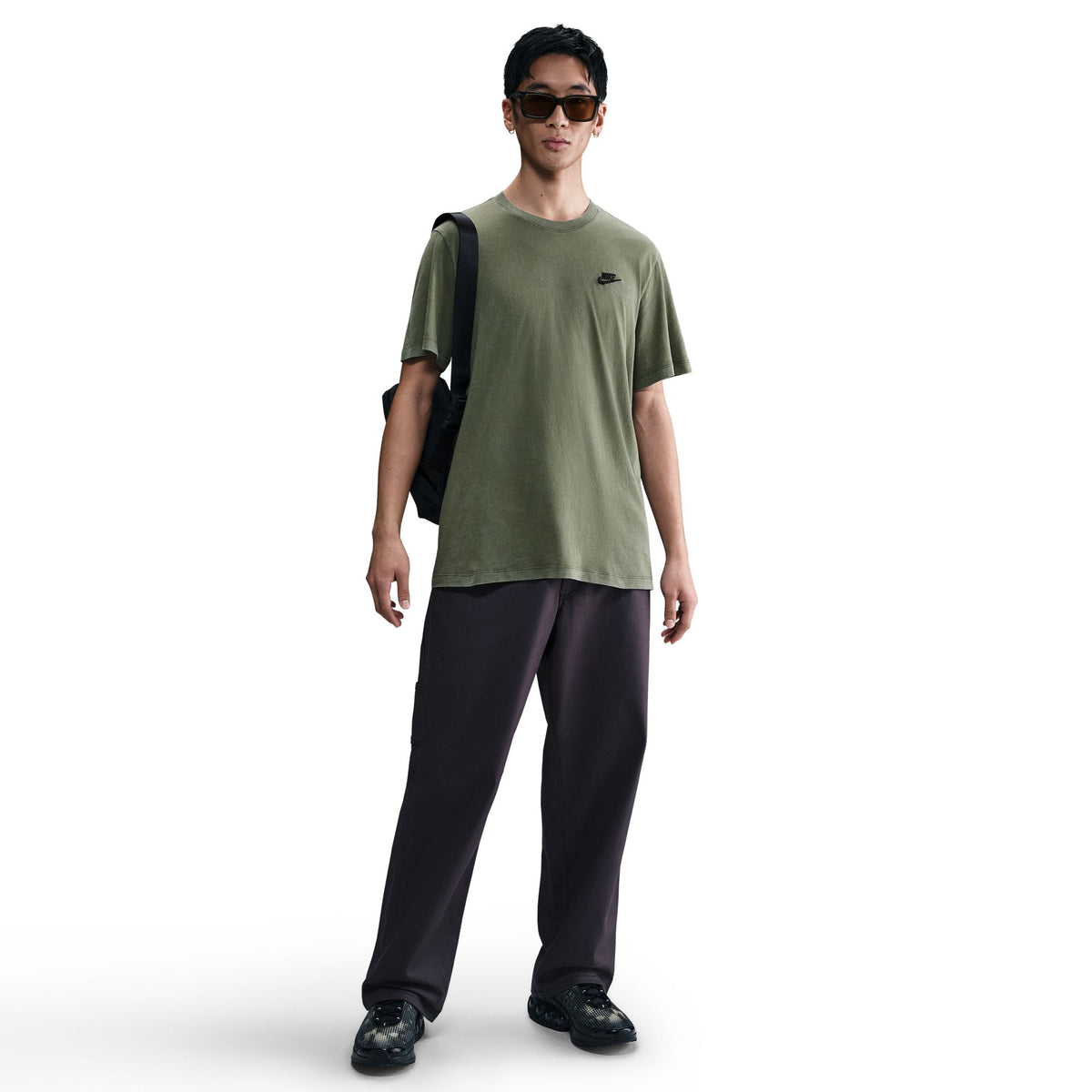 Áo Tay Ngắn Thể Thao Thời Trang Nam Nike As M Nsw Tee Club Ssnl Wash Su