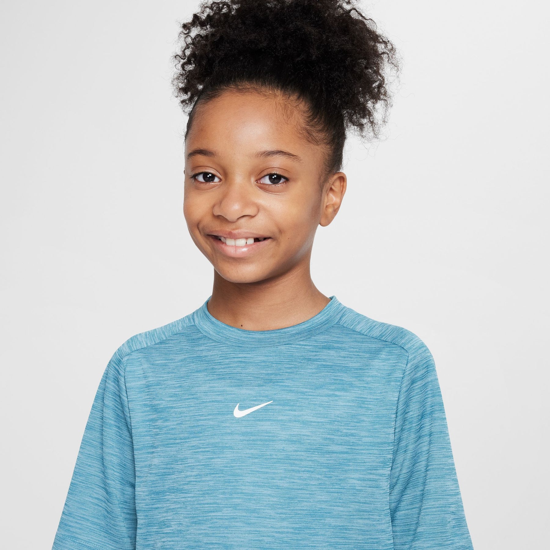 Áo Tay Ngắn Thể Thao Thời Trang Trẻ Em Unisex Nike B Nk Df Multi Ss  Top Lbr Hthr
