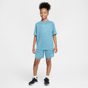 Áo Tay Ngắn Thể Thao Thời Trang Trẻ Em Unisex Nike B Nk Df Multi Ss  Top Lbr Hthr