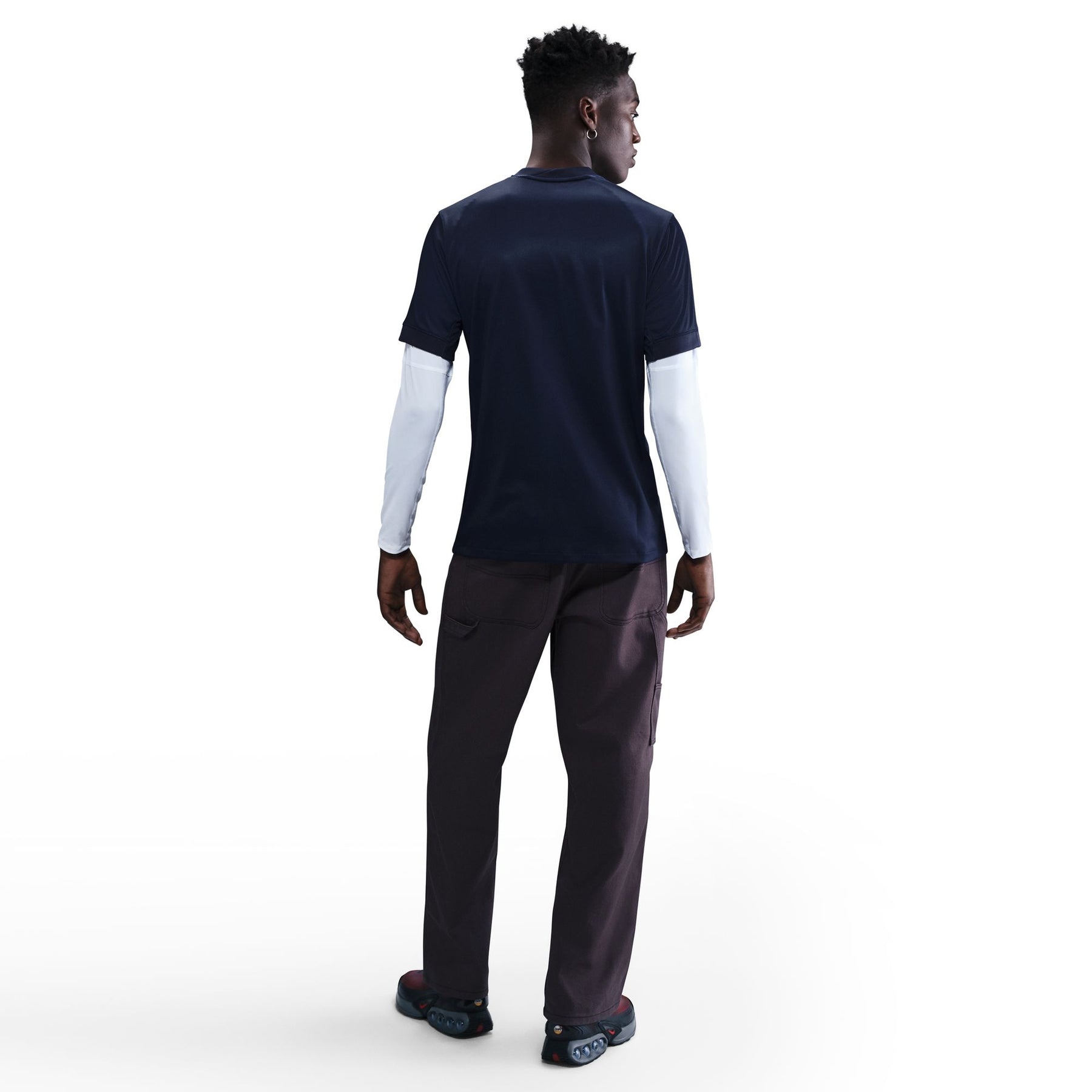 Áo Tay Ngắn Thể Thao Bóng Đá Nam Nike Psg M Nk Df Jsy Ss Stad Hm