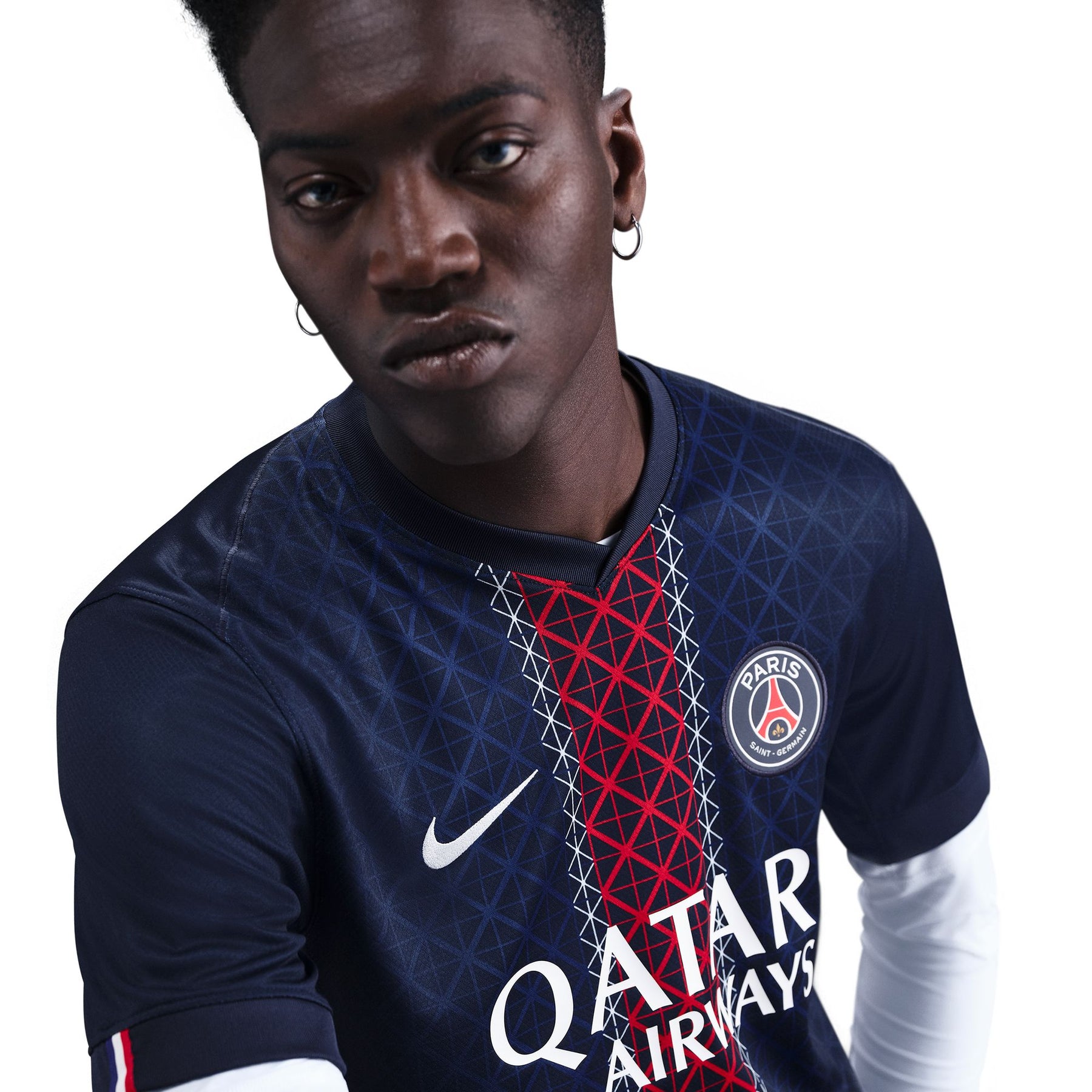 Áo Tay Ngắn Thể Thao Bóng Đá Nam Nike Psg M Nk Df Jsy Ss Stad Hm