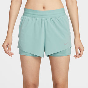 Quần Ngắn Thể Thao Chạy Bộ Nữ Nike As W Nk Swift Df Mr 2N1 Shrt