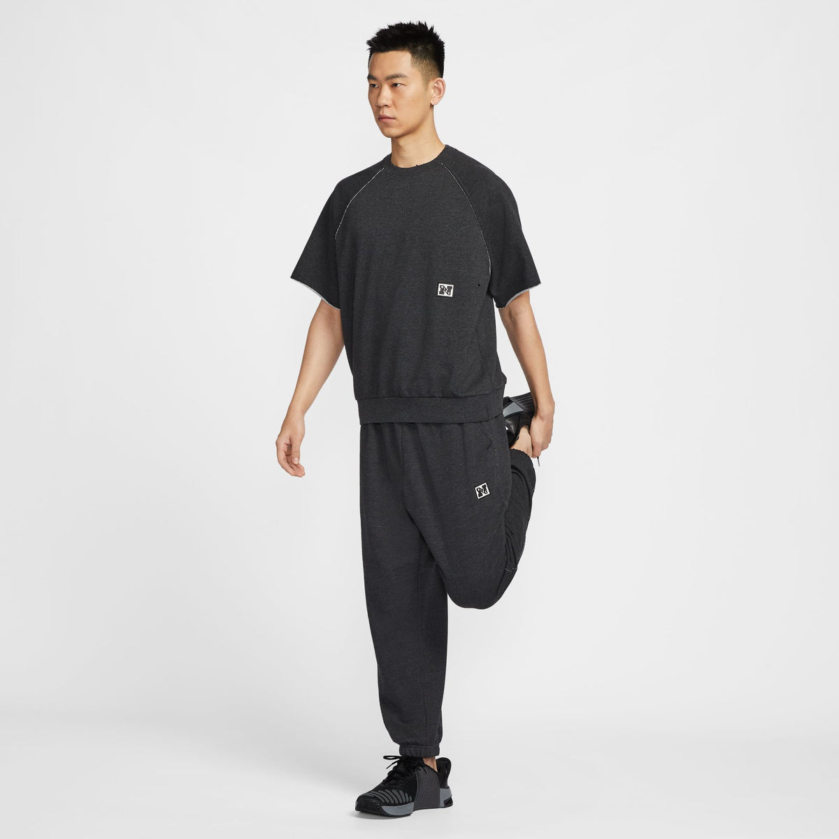 Áo Tay Ngắn Thể Thao Tập Luyện Nam Nike As M Nk Df Heritage Ss Fleece