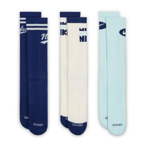 Vớ Thể Thao Tập Luyện Unisex Nike U Nk Ed Pls Crw 3Pr Lfestl 144