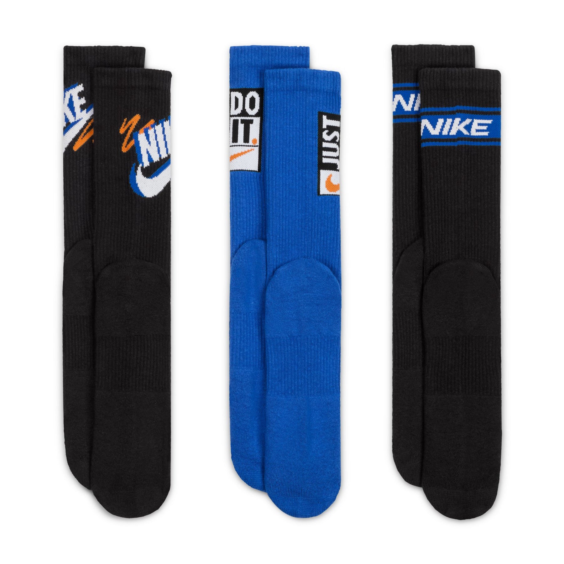 Vớ Thể Thao Thời Trang Unisex Nike U Nk Ed Pls Crew 3Pr Sport 144 (3 đôi)