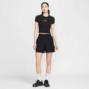 Quần ngắn Thể Thao Thời Trang Nữ NIKE AS W NSW ESSNTL WVN HR 5" CRGO