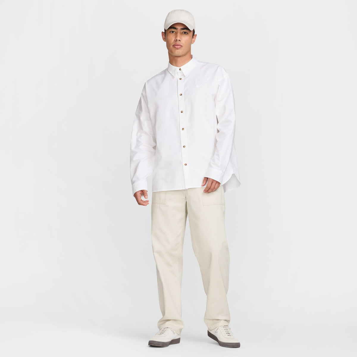 Áo Tay Dài Thể Thao Thời Trang Nam Nike As M Nk Club Ls Oxford Os