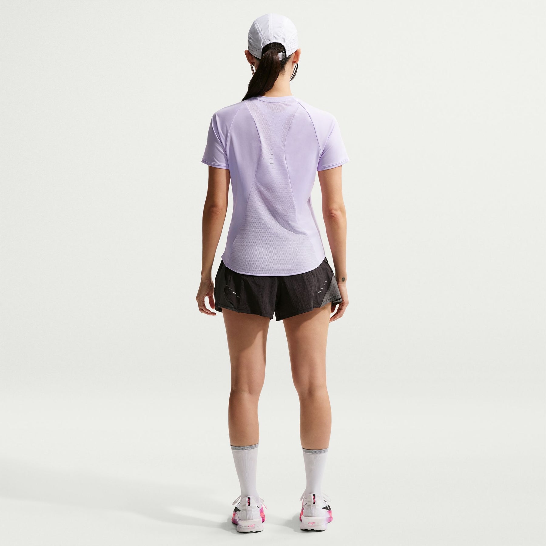 Áo Tay Ngắn Thể Thao Chạy Bộ Nữ Nike As W Nk Swift Df Ss Top