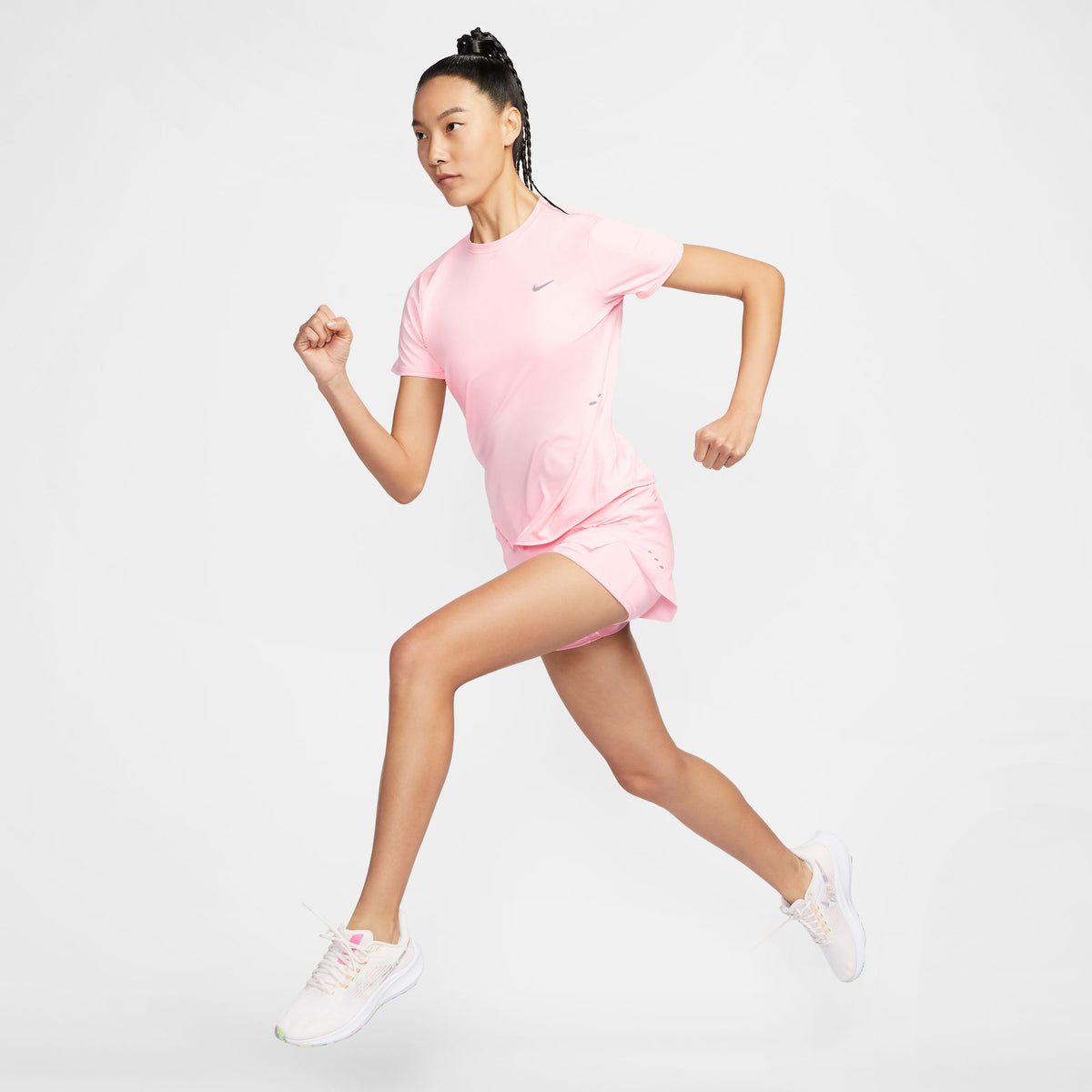 Áo Tay Ngắn Thể Thao Chạy Bộ Nữ Nike As W Nk Swift Df Ss Top