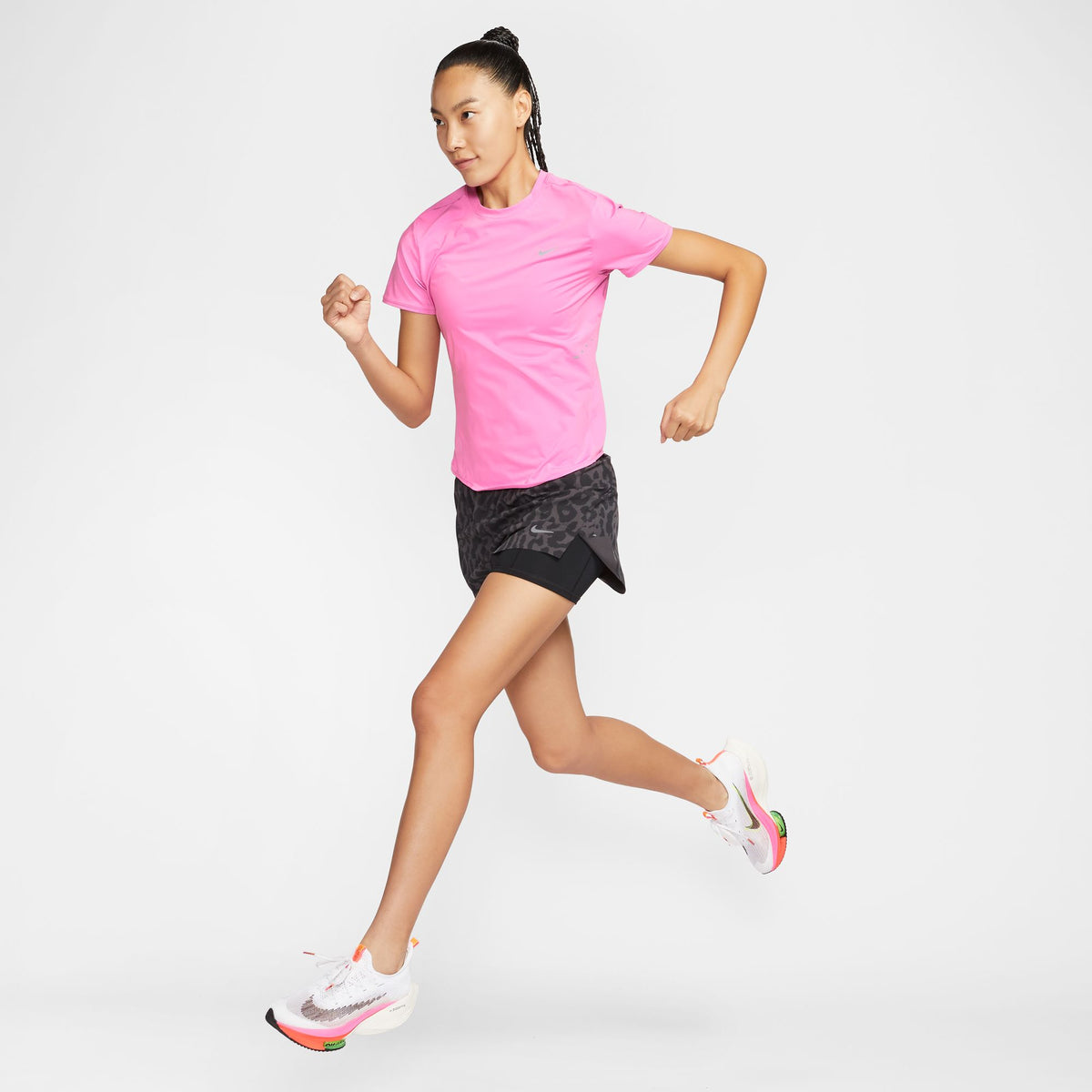 Áo Tay Ngắn Thể Thao Chạy Bộ Nữ Nike As W Nk Swift Df Ss Top