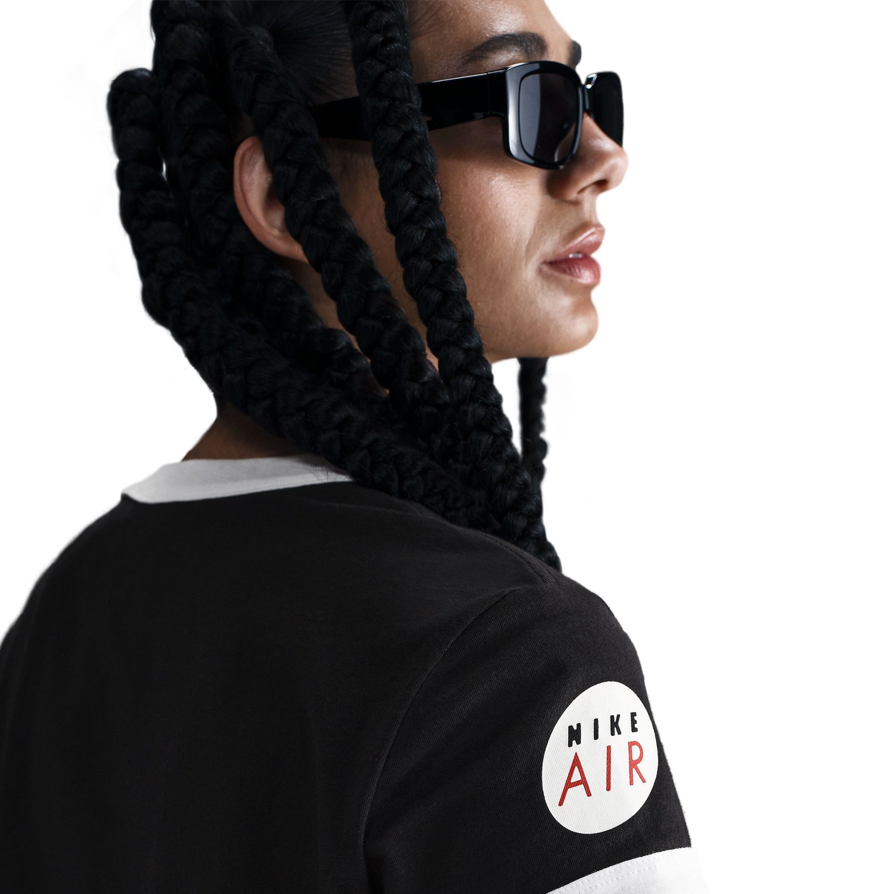 Áo Tay Ngắn Thể Thao Thời Trang Nữ Nike As W Nsw Club Ss Tee Moto Rgr