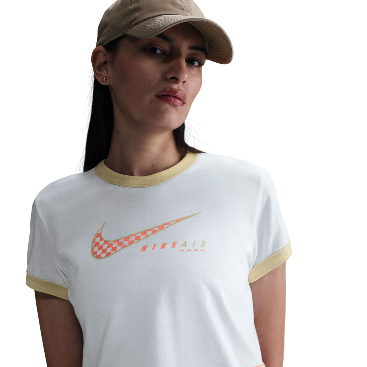 Áo Tay Ngắn Thể Thao Thời Trang Nữ Nike As W Nsw Club Ss Tee Moto Rgr