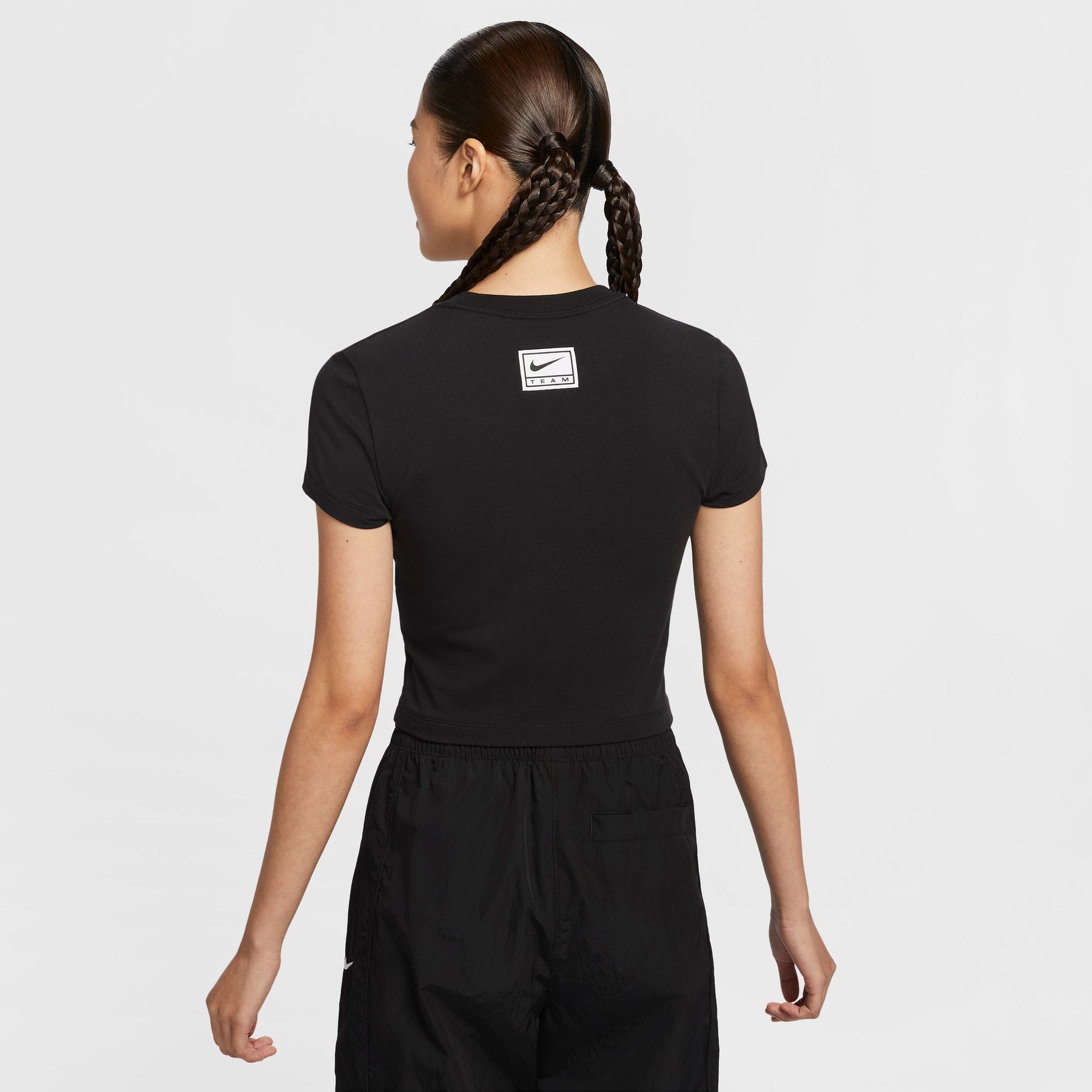 Áo Tay Ngắn Thể Thao Thời Trang Nữ Nike As W Nsw Slim Crop Tee Street
