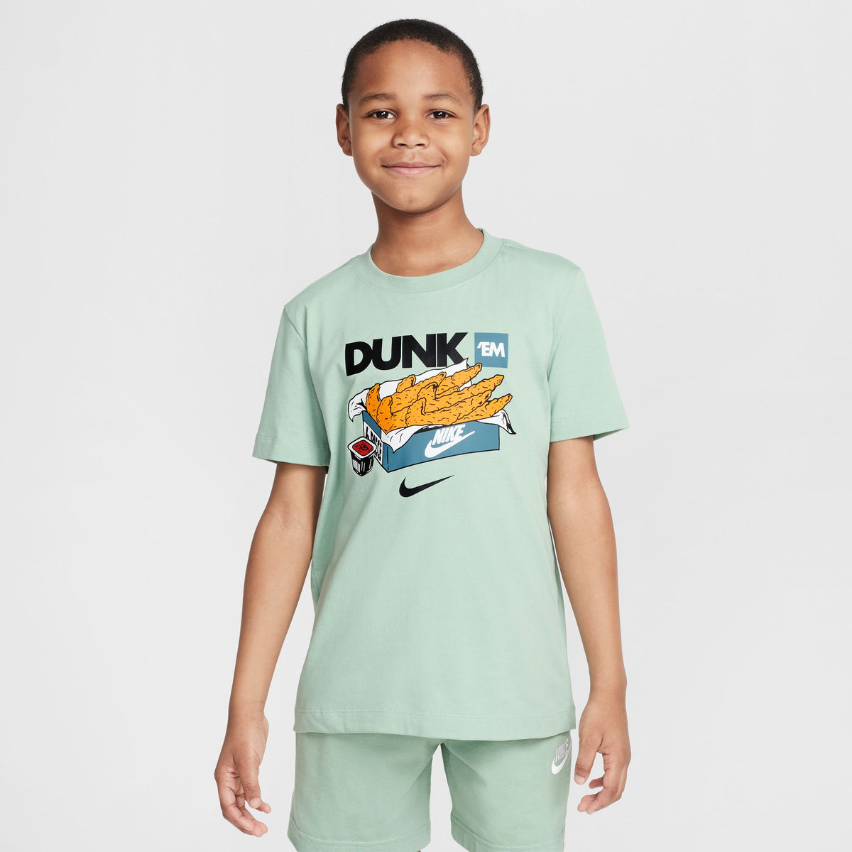 Áo Tay Ngắn Thể Thao Thời Trang Trẻ Em Unisex Nike K Nsw Tee Dunk