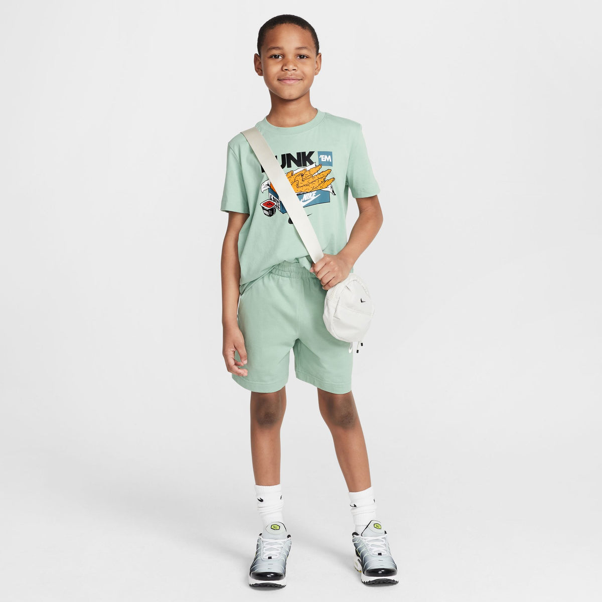 Áo Tay Ngắn Thể Thao Thời Trang Trẻ Em Unisex Nike K Nsw Tee Dunk