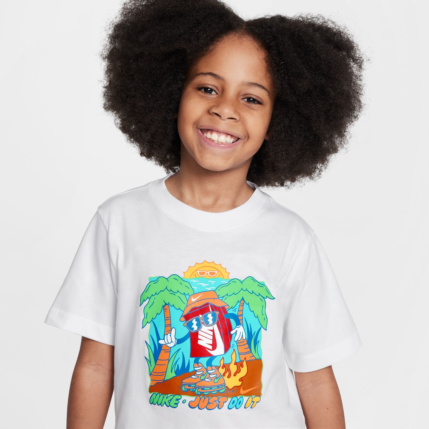 Áo Tay Ngắn Thể Thao Thời Trang Trẻ Em Unisex Nike K Nsw Tee Boxy 3