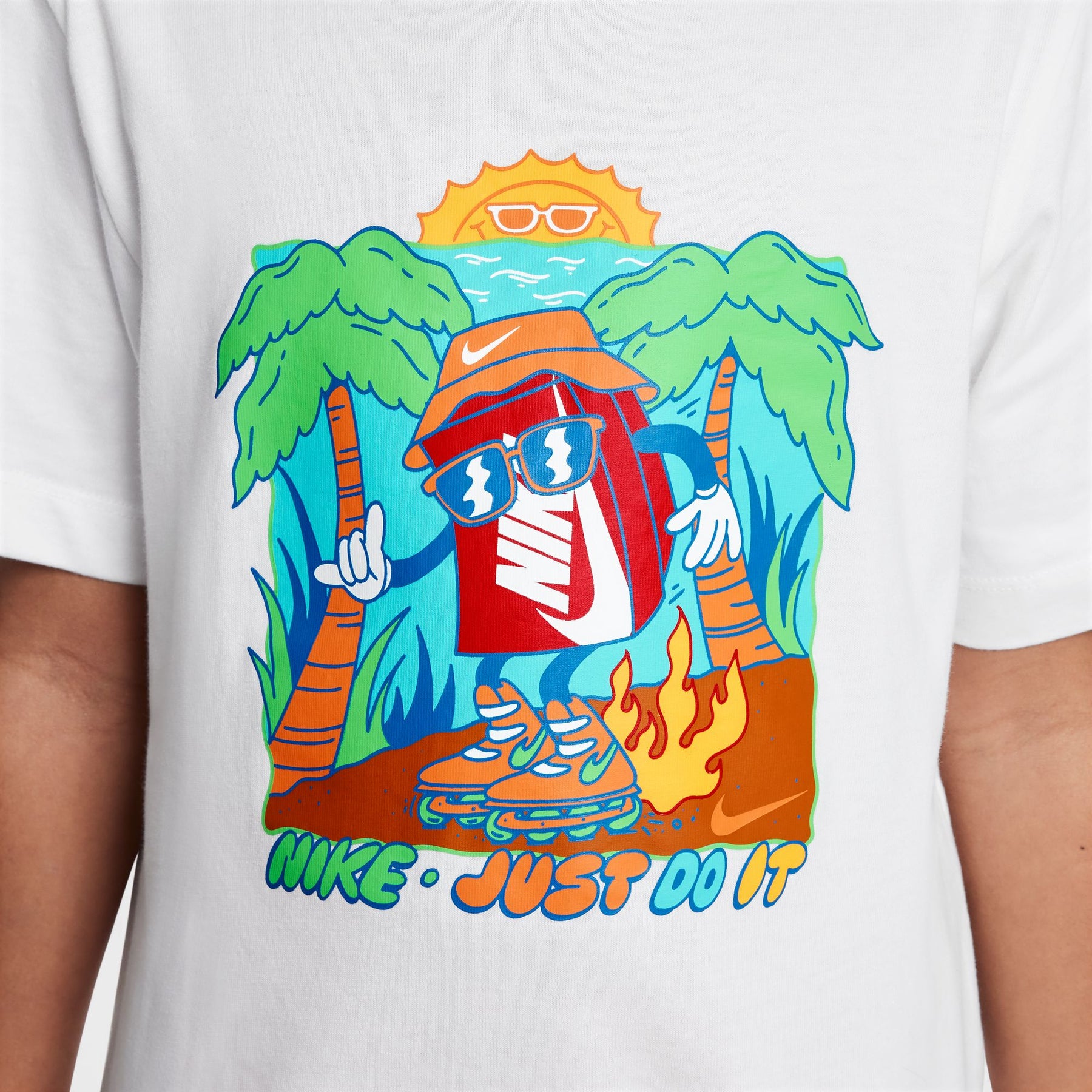 Áo Tay Ngắn Thể Thao Thời Trang Trẻ Em Unisex Nike K Nsw Tee Boxy 3