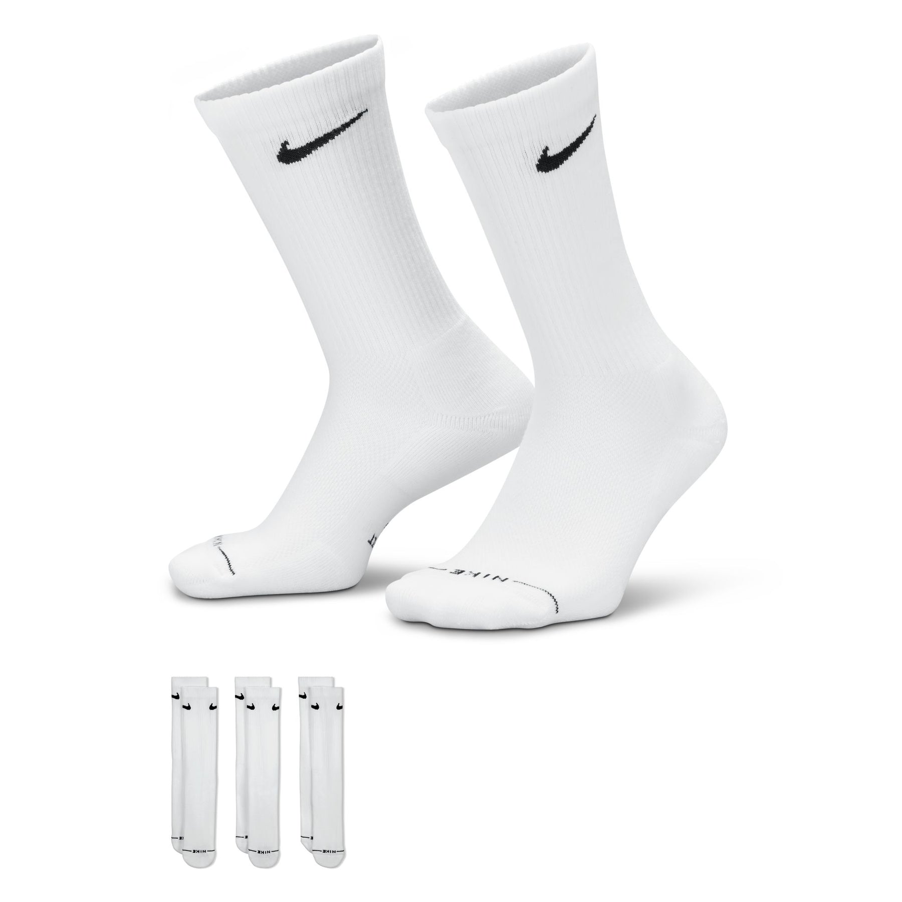 Vớ Thể Thao Thời Trang Unisex Nike U Nk Ed Elvd Crw 3P - 144 (3 đôi)