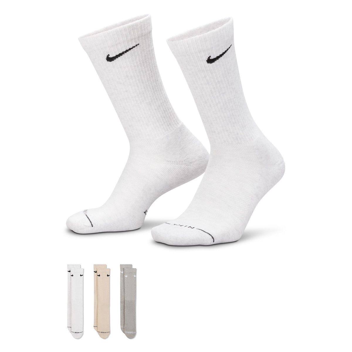 Vớ Thể Thao Thời Trang Unisex Nike U Nk Ed Elvd Crw 3P - 144 (3 đôi)