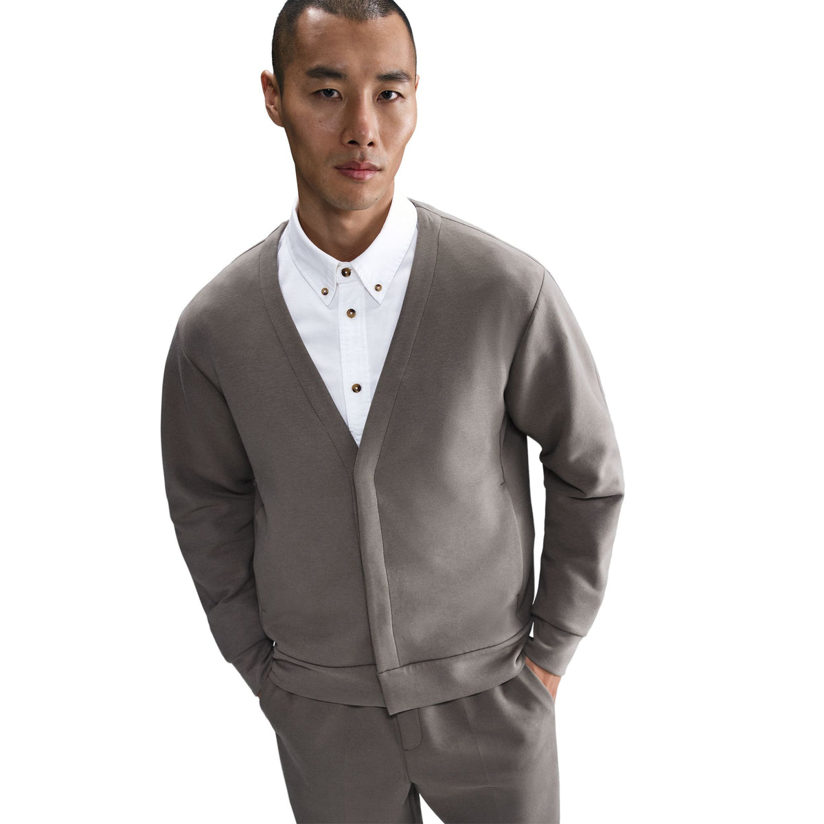Áo Khoác Thể Thao Thời Trang Nam Nike As M Nk Df 24.7 Is Cardigan