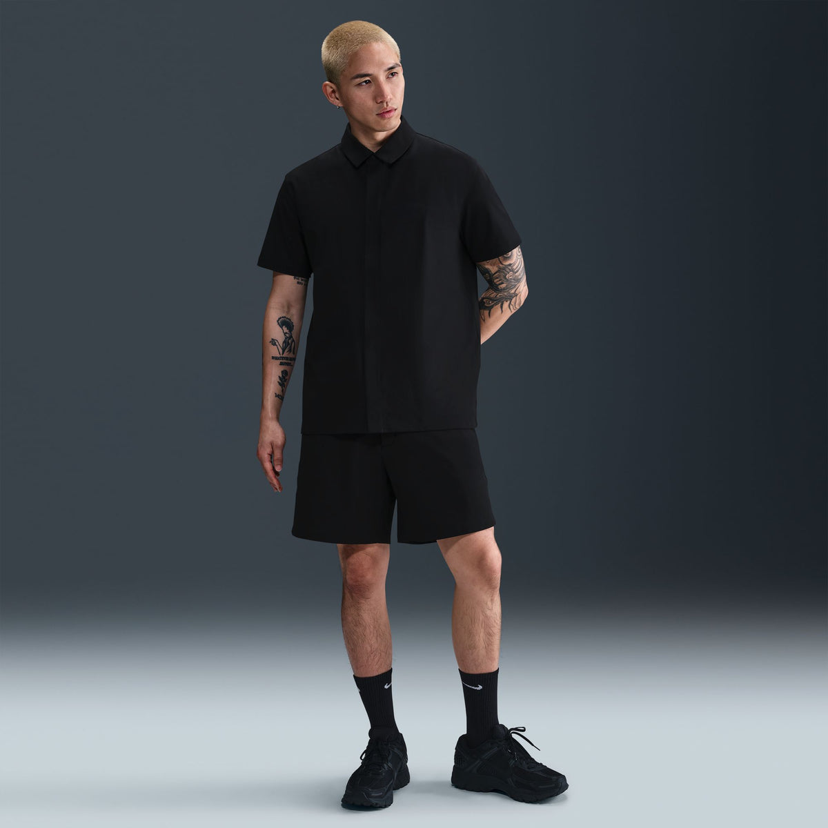 Áo Tay Ngắn Thể Thao Thời Trang Nam Nike As M Nk Df 24.7 Ps Ss Button D