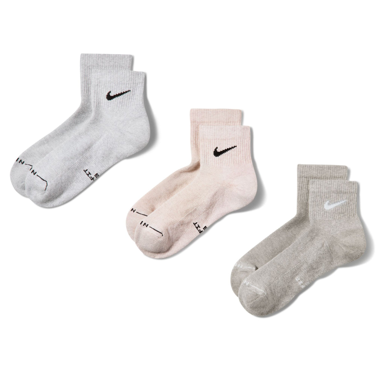 Vớ Thể Thao Thời Trang Unisex Nike U Nk Ed Elvd Ank 3P - 144 (3 Đôi)