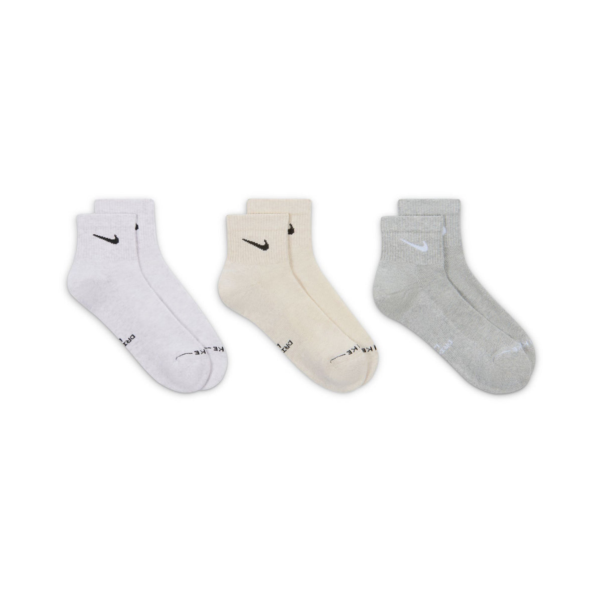 Vớ Thể Thao Thời Trang Unisex Nike U Nk Ed Elvd Ank 3P - 144 (3 Đôi)