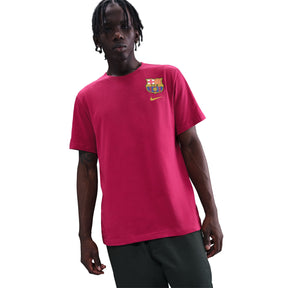 Áo Tay Ngắn Thể Thao Bóng Đá Nam Nike Fcb M Nk Crest Tee