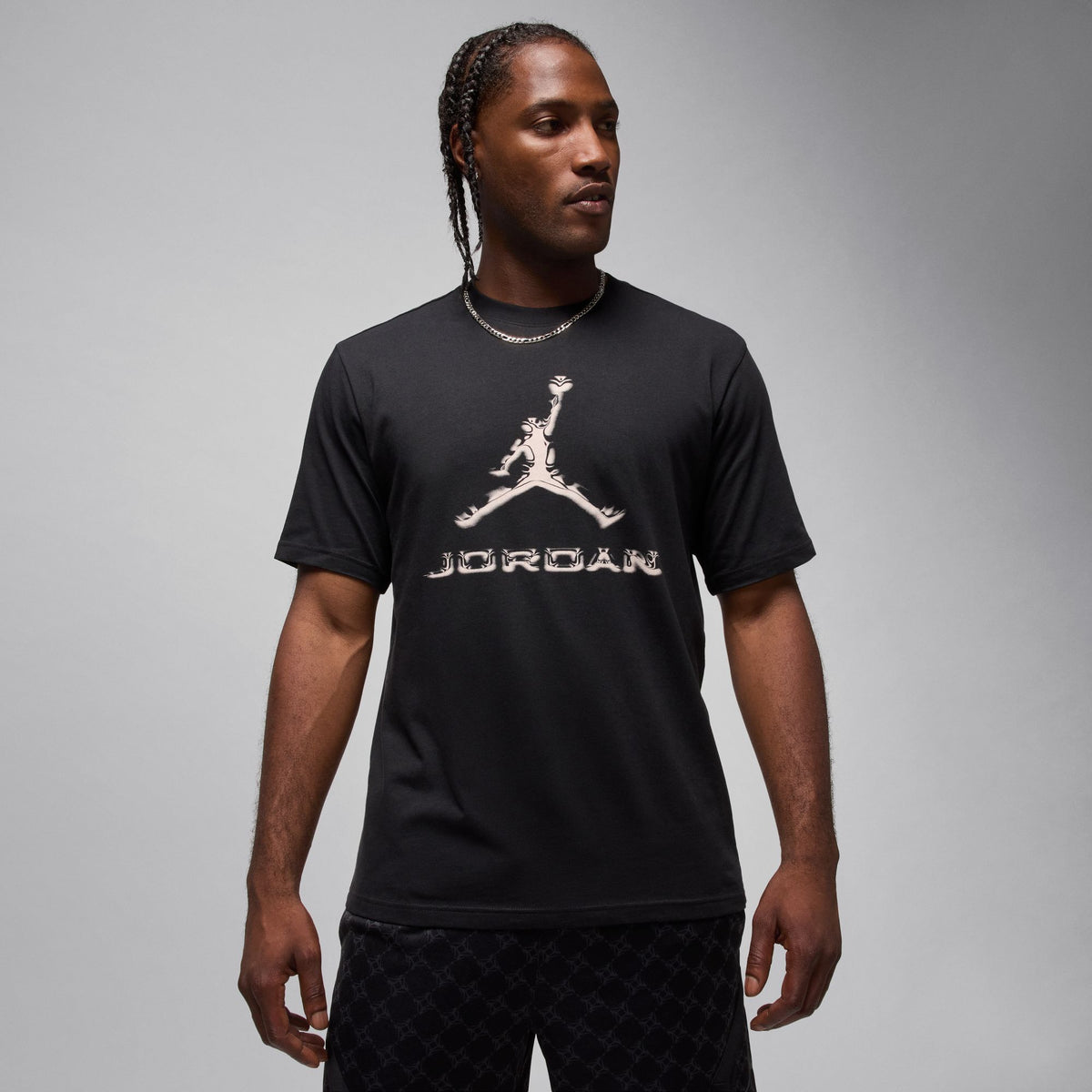 Áo Tay Ngắn Thể Thao Bóng Rổ Nam Nike M J Df Jd Sprt Brnd Ss Crew