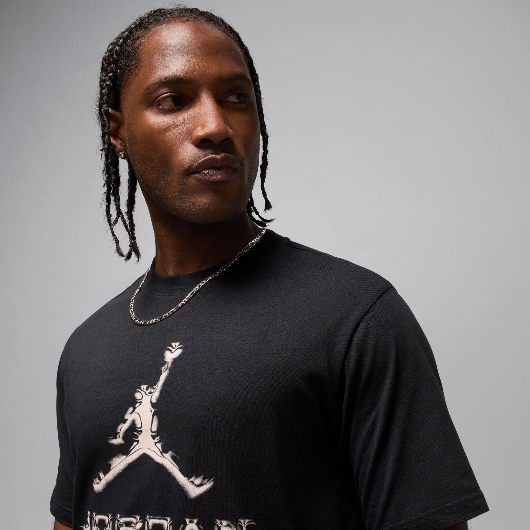 Áo Tay Ngắn Thể Thao Bóng Rổ Nam Nike M J Df Jd Sprt Brnd Ss Crew