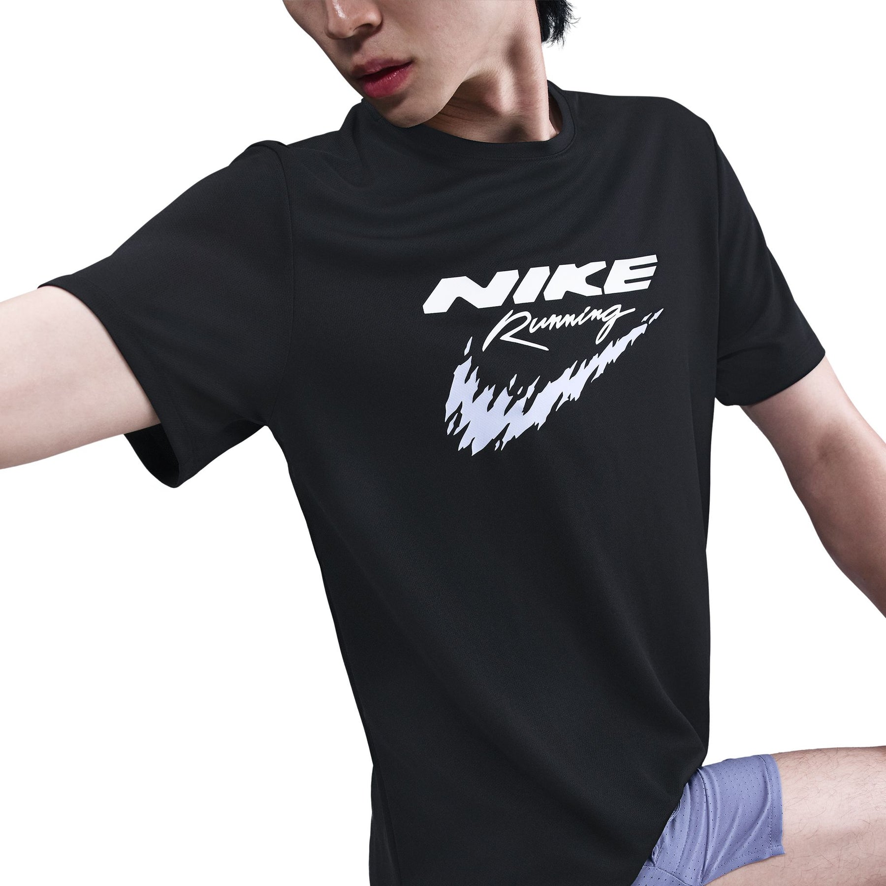 Áo Tay Ngắn Thể Thao Chạy Bộ Nam Nike As M Nk Df Uv Rn Enrgy Miler S