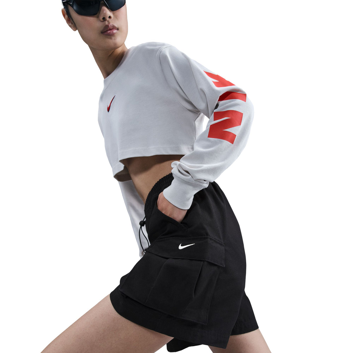Quần Ngắn Thể Thao Thời Trang Nữ Nike As W Nsw Street 5" Cargo Short