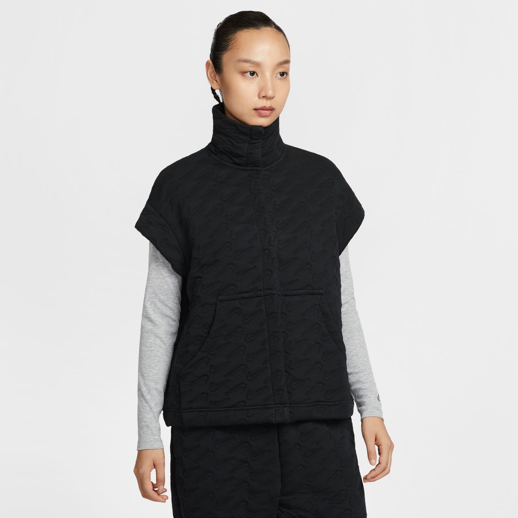 Áo Khoác Thể Thao Thời Trang Nữ Nike As W Nsw Phnx Flc Os Aoj Vest