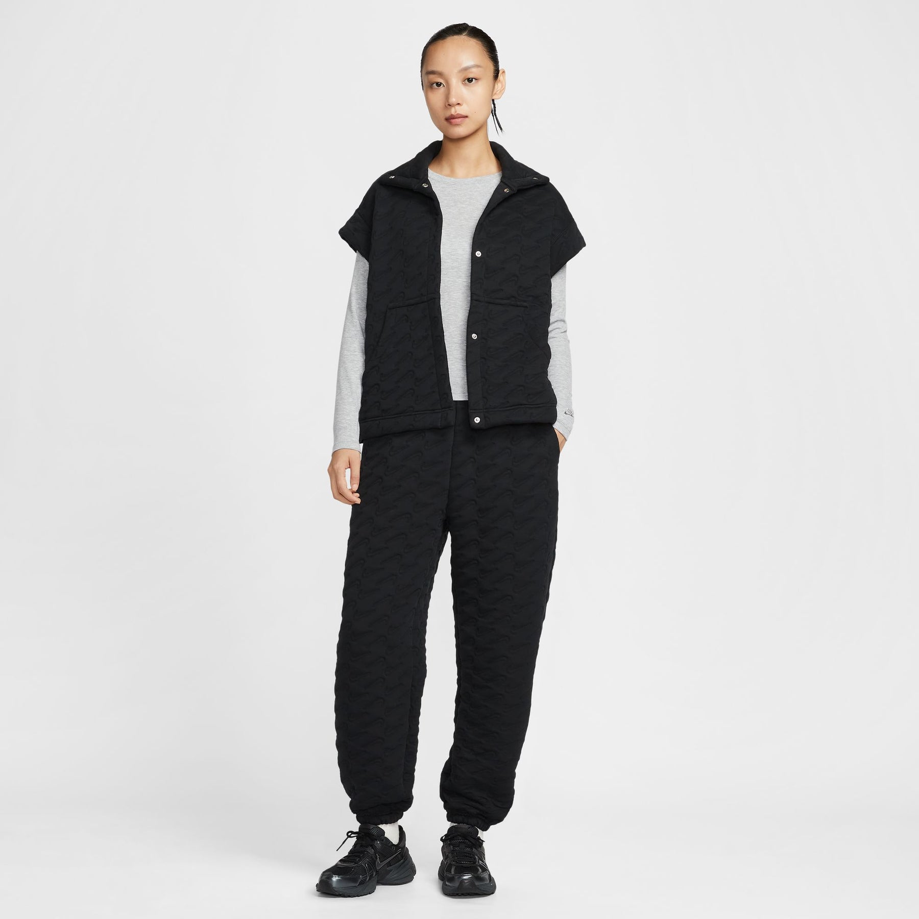 Áo Khoác Thể Thao Thời Trang Nữ Nike As W Nsw Phnx Flc Os Aoj Vest