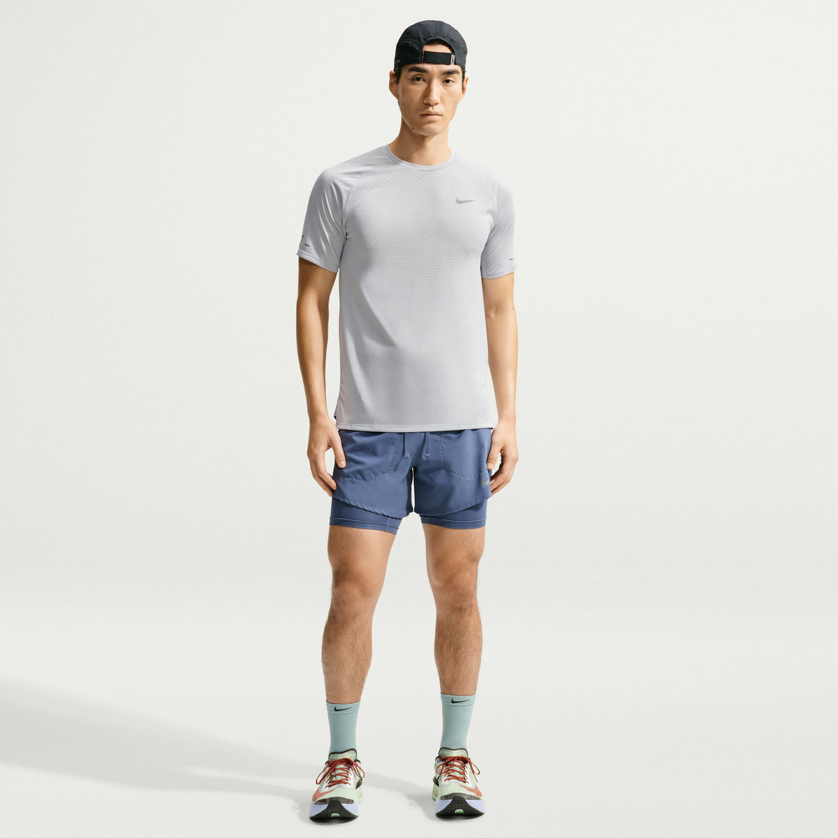 Áo Tay Ngắn Thể Thao Chạy Bộ Nam Nike As M Nk Dfadv Stride Ss Top