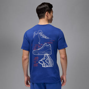 Áo Tay Ngắn Thể Thao Thời Trang Nam Nike M J Brand Rare Aj3 Ss Crew