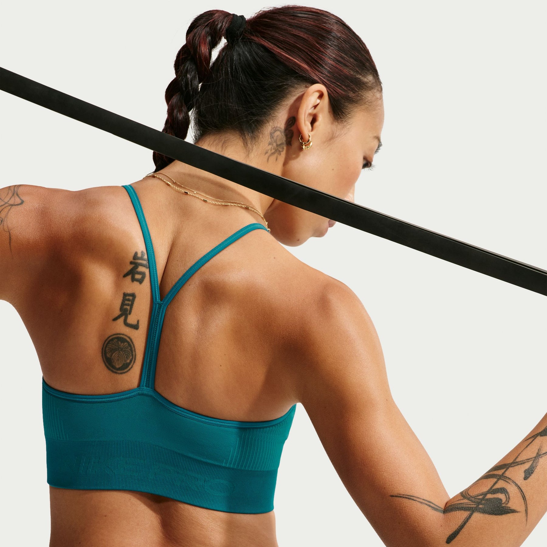 Áo Bra Thể Thao Tập Luyện Nữ Nike As W Np Df Smls Ls Bra